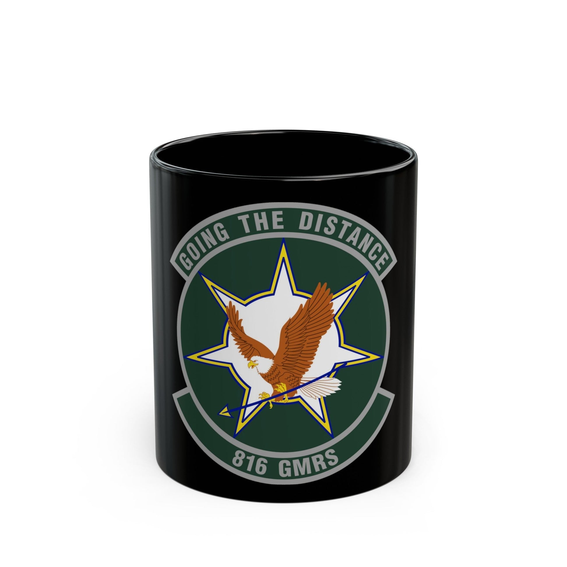 816th Global Mobility Readiness Squadron (U.S. Air Force) Black Coffee Mug-11oz-The Sticker Space