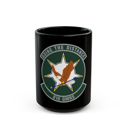 816th Global Mobility Readiness Squadron (U.S. Air Force) Black Coffee Mug-15oz-The Sticker Space