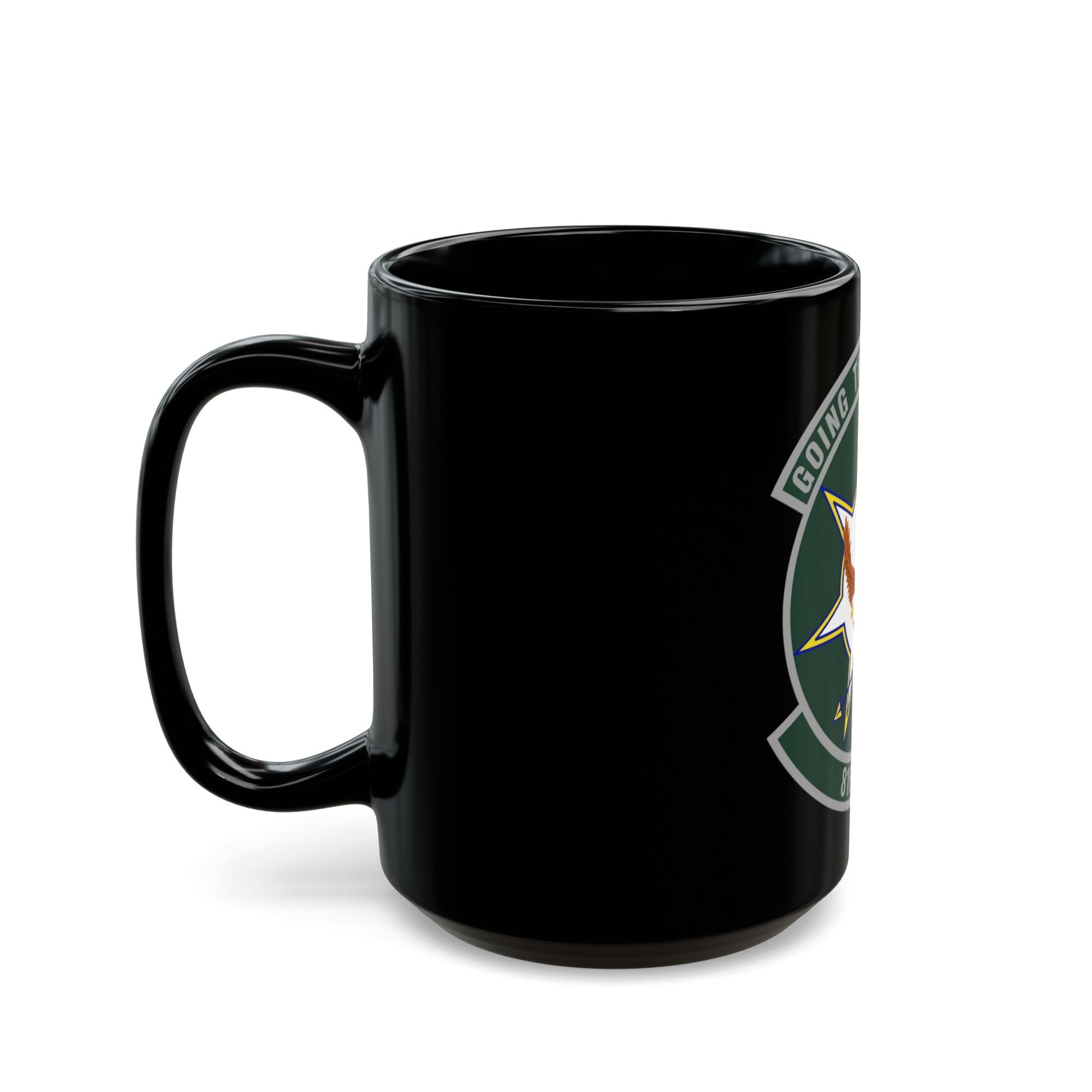 816th Global Mobility Readiness Squadron (U.S. Air Force) Black Coffee Mug-The Sticker Space