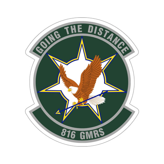 816th Global Mobility Readiness Squadron (U.S. Air Force) STICKER Vinyl Die-Cut Decal-6 Inch-The Sticker Space