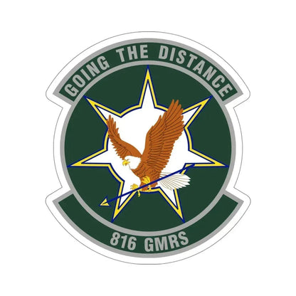 816th Global Mobility Readiness Squadron (U.S. Air Force) STICKER Vinyl Die-Cut Decal 5 Inch - The Sticker Space