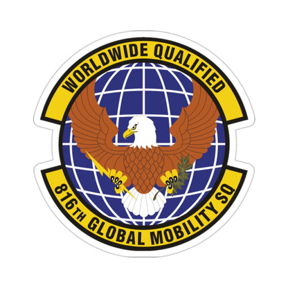 816th Global Mobility Squadron (U.S. Air Force) STICKER Vinyl Die-Cut Decal-2 Inch-The Sticker Space