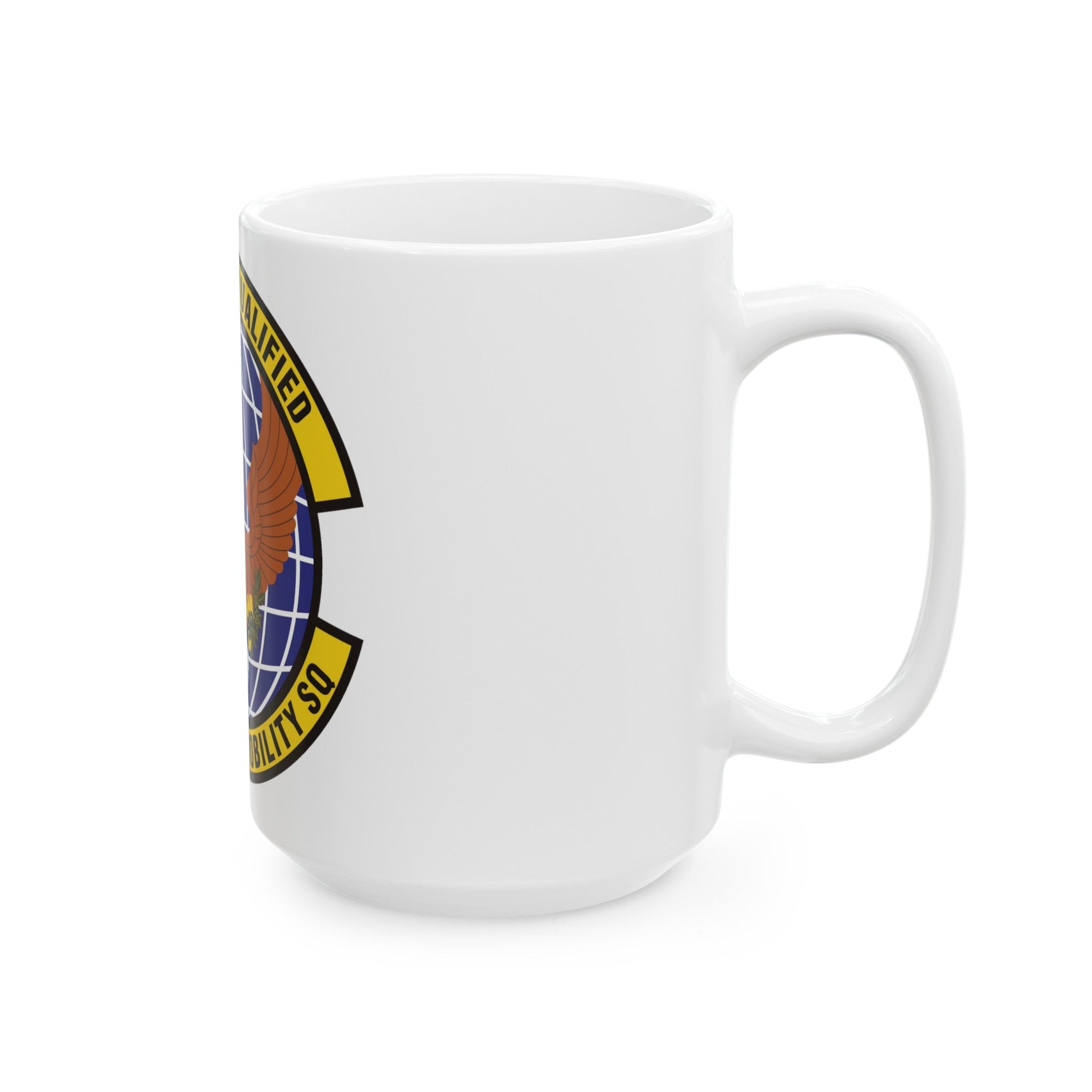 816th Global Mobility Squadron (U.S. Air Force) White Coffee Mug-The Sticker Space