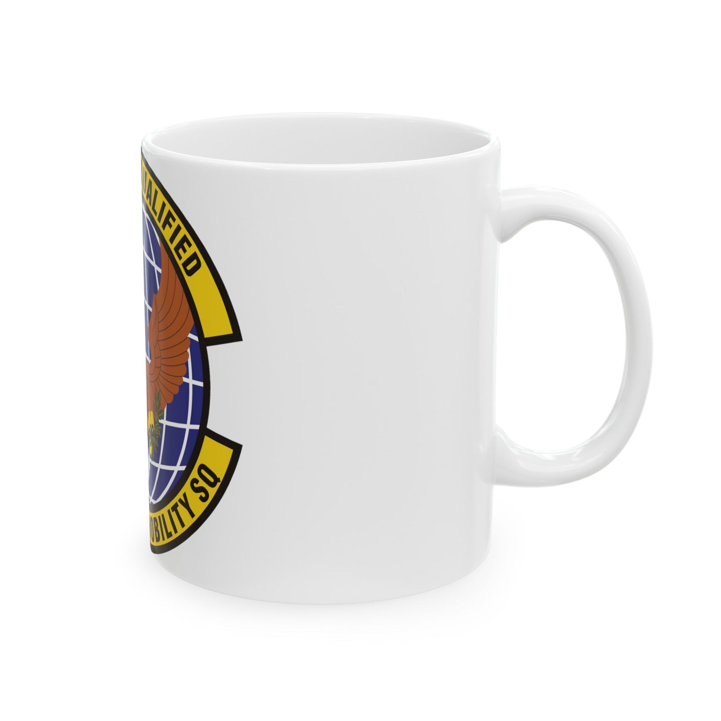 816th Global Mobility Squadron (U.S. Air Force) White Coffee Mug-The Sticker Space