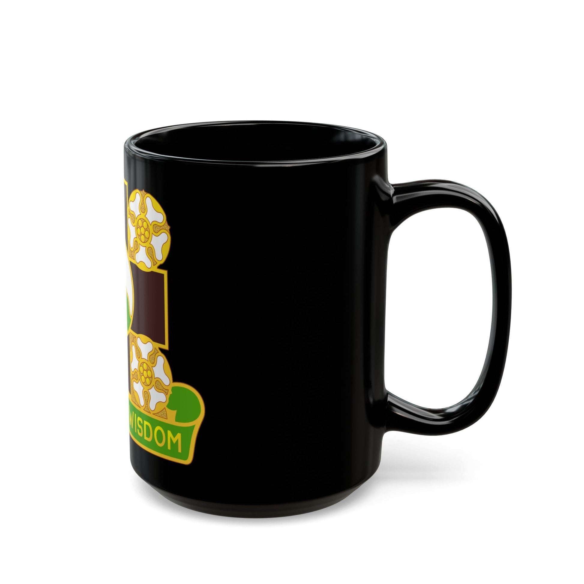 817 Evacuation Hospital (U.S. Army) Black Coffee Mug-The Sticker Space