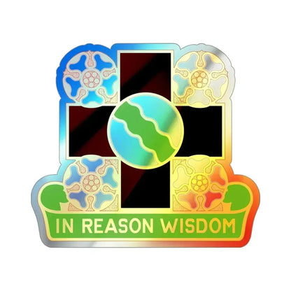817 Evacuation Hospital (U.S. Army) Holographic STICKER Die-Cut Vinyl Decal - The Sticker Space