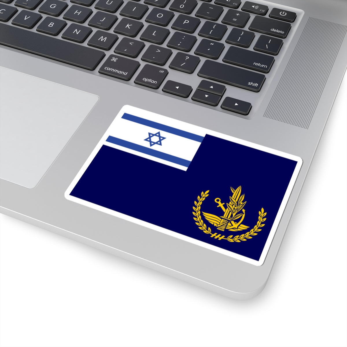 Flag of IDF Chief of Staff at Sea (Israel) STICKER Vinyl Kiss-Cut Decal