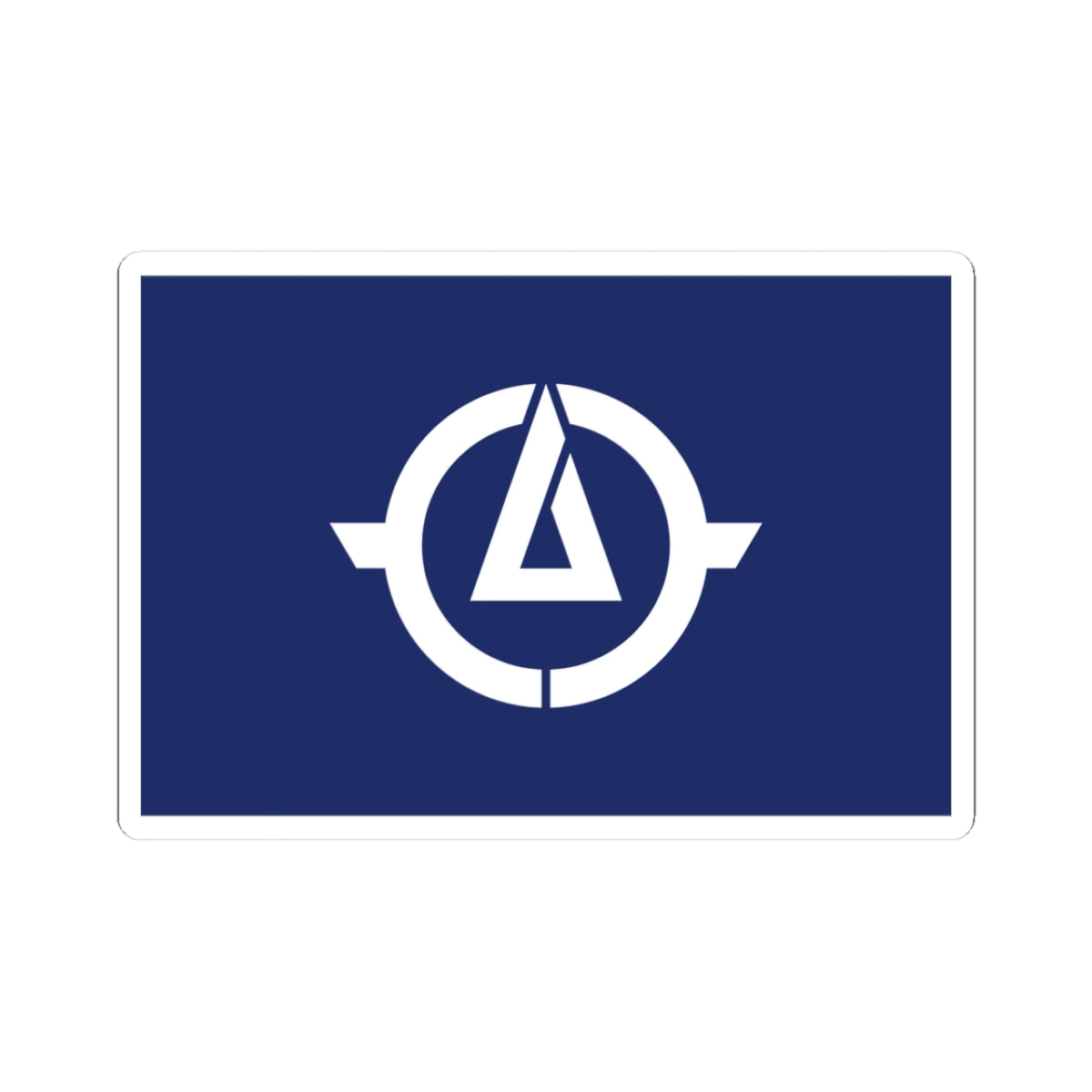 Flag of Muroto Kōchi (Japan) STICKER Vinyl Kiss-Cut Decal
