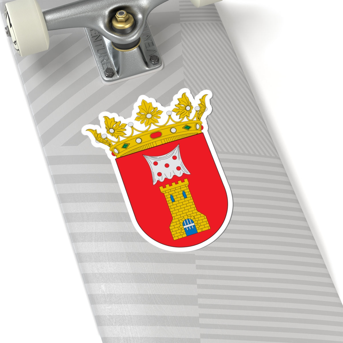 Escudo de Aniñón (Spain) (Coat of Arms) STICKER Vinyl Kiss-Cut Decal