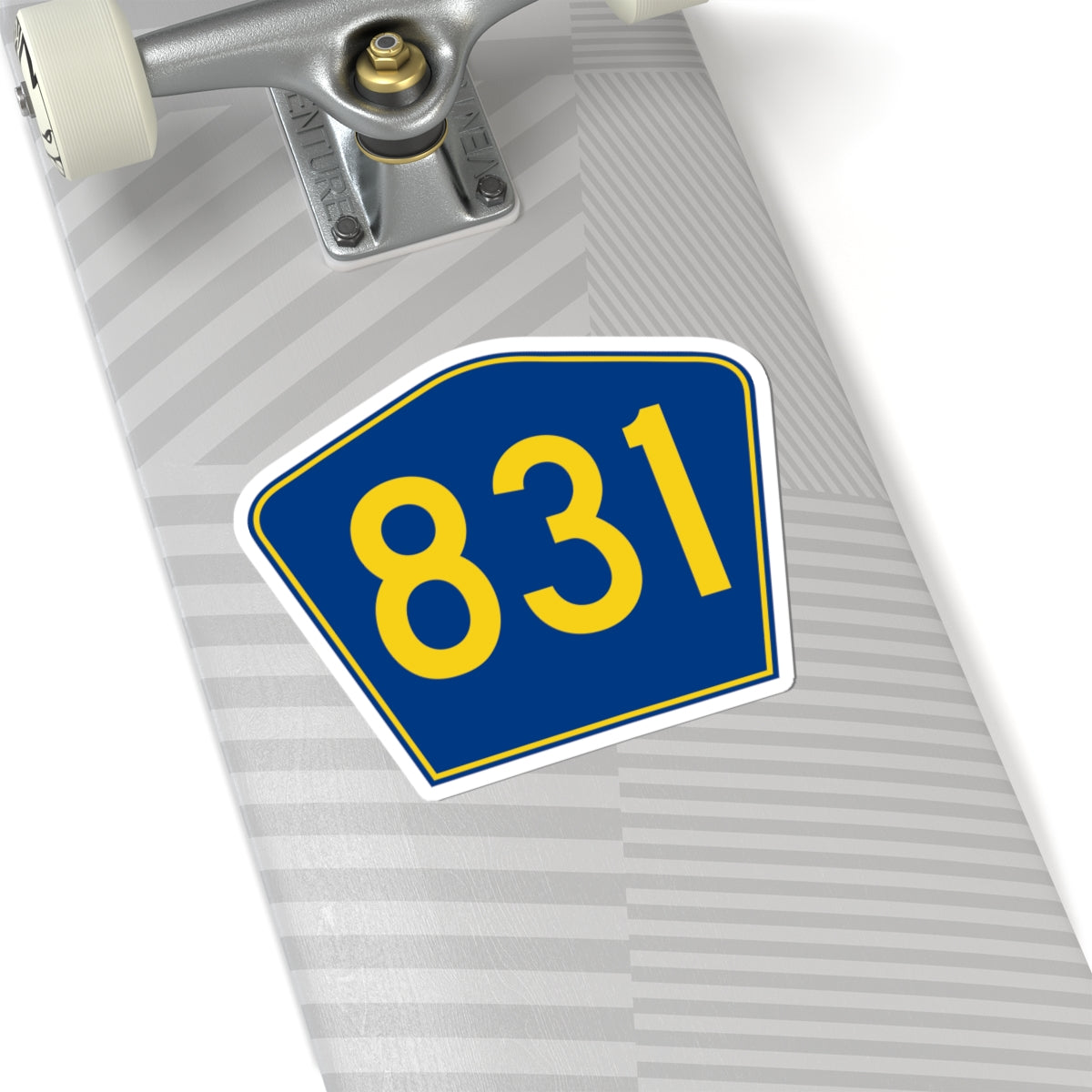 PR secondary 831 (Puerto Rico) (Road Sign) STICKER Vinyl Kiss-Cut Decal