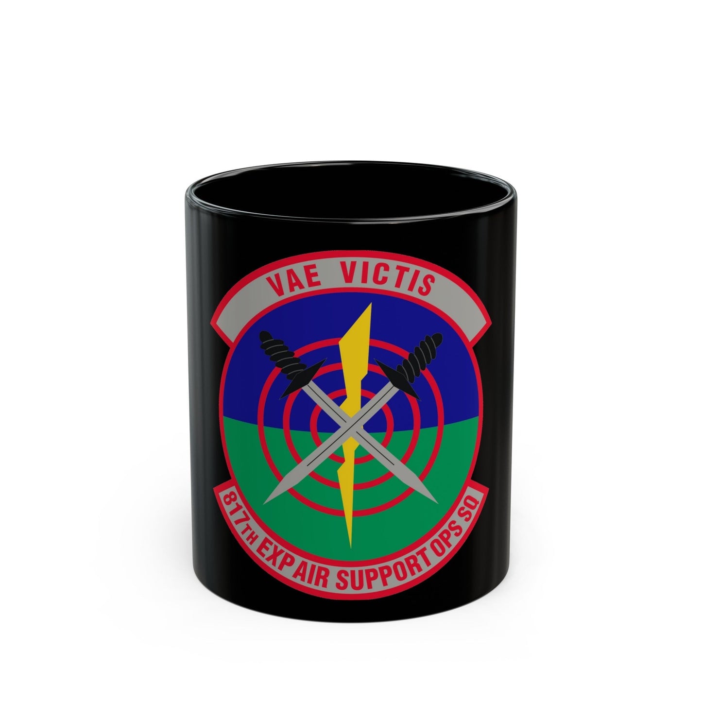 817th Expeditionary Air Support Operations Squadron (U.S. Air Force) Black Coffee Mug-11oz-The Sticker Space