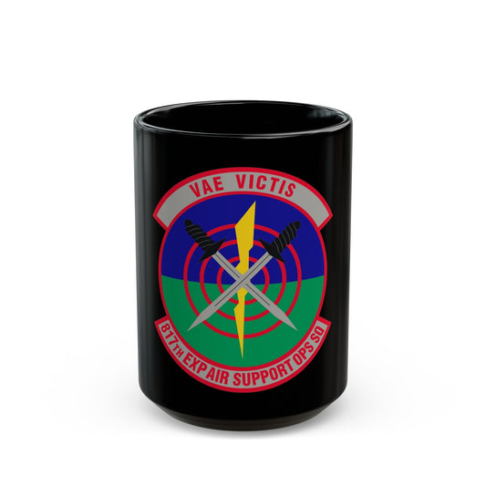 817th Expeditionary Air Support Operations Squadron (U.S. Air Force) Black Coffee Mug-15oz-The Sticker Space