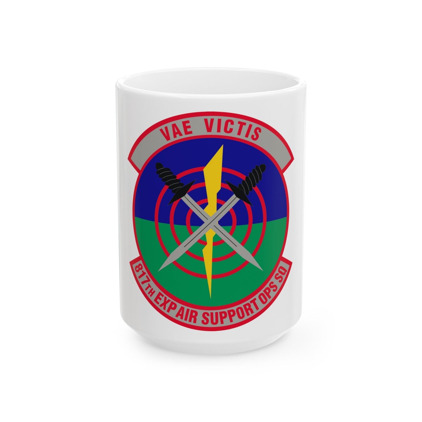 817th Expeditionary Air Support Operations Squadron (U.S. Air Force) White Coffee Mug-15oz-The Sticker Space