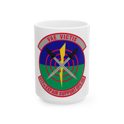 817th Expeditionary Air Support Operations Squadron (U.S. Air Force) White Coffee Mug-15oz-The Sticker Space