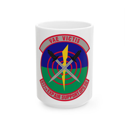 817th Expeditionary Air Support Operations Squadron (U.S. Air Force) White Coffee Mug-15oz-The Sticker Space