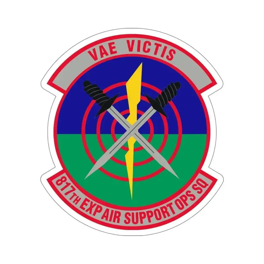 817th Expeditionary Air Support Operations Squadron (U.S. Air Force) STICKER Vinyl Die-Cut Decal 6 Inch - The Sticker Space