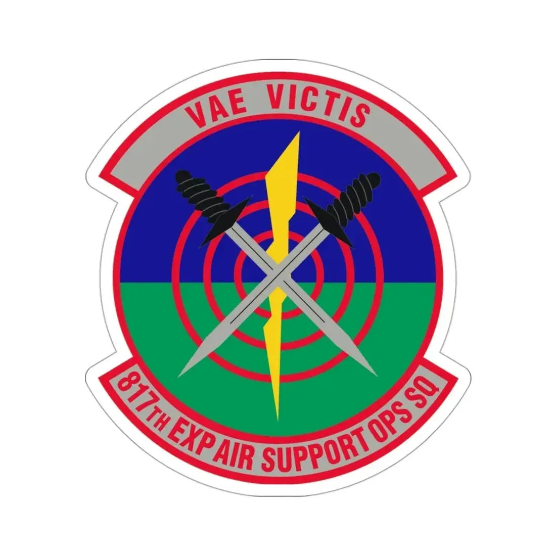 817th Expeditionary Air Support Operations Squadron (U.S. Air Force) STICKER Vinyl Die-Cut Decal - The Sticker Space