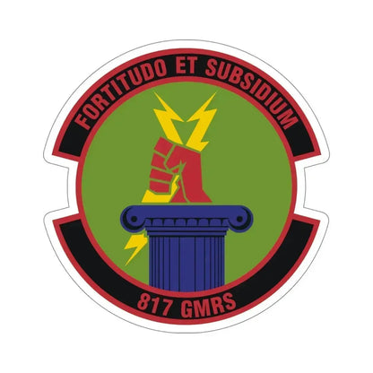 817th Global Mobility Readiness Squadron (U.S. Air Force) STICKER Vinyl Die-Cut Decal 6 Inch - The Sticker Space