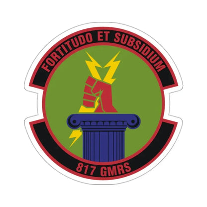 817th Global Mobility Readiness Squadron (U.S. Air Force) STICKER Vinyl Kiss-Cut Decal - The Sticker Space
