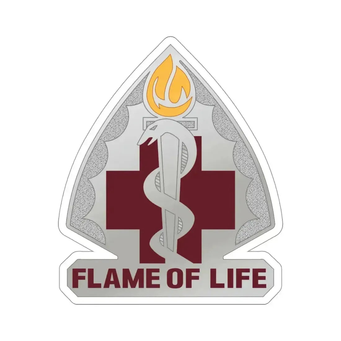 818 Medical Battalion (U.S. Army) STICKER Vinyl Die-Cut Decal 4 Inch - The Sticker Space