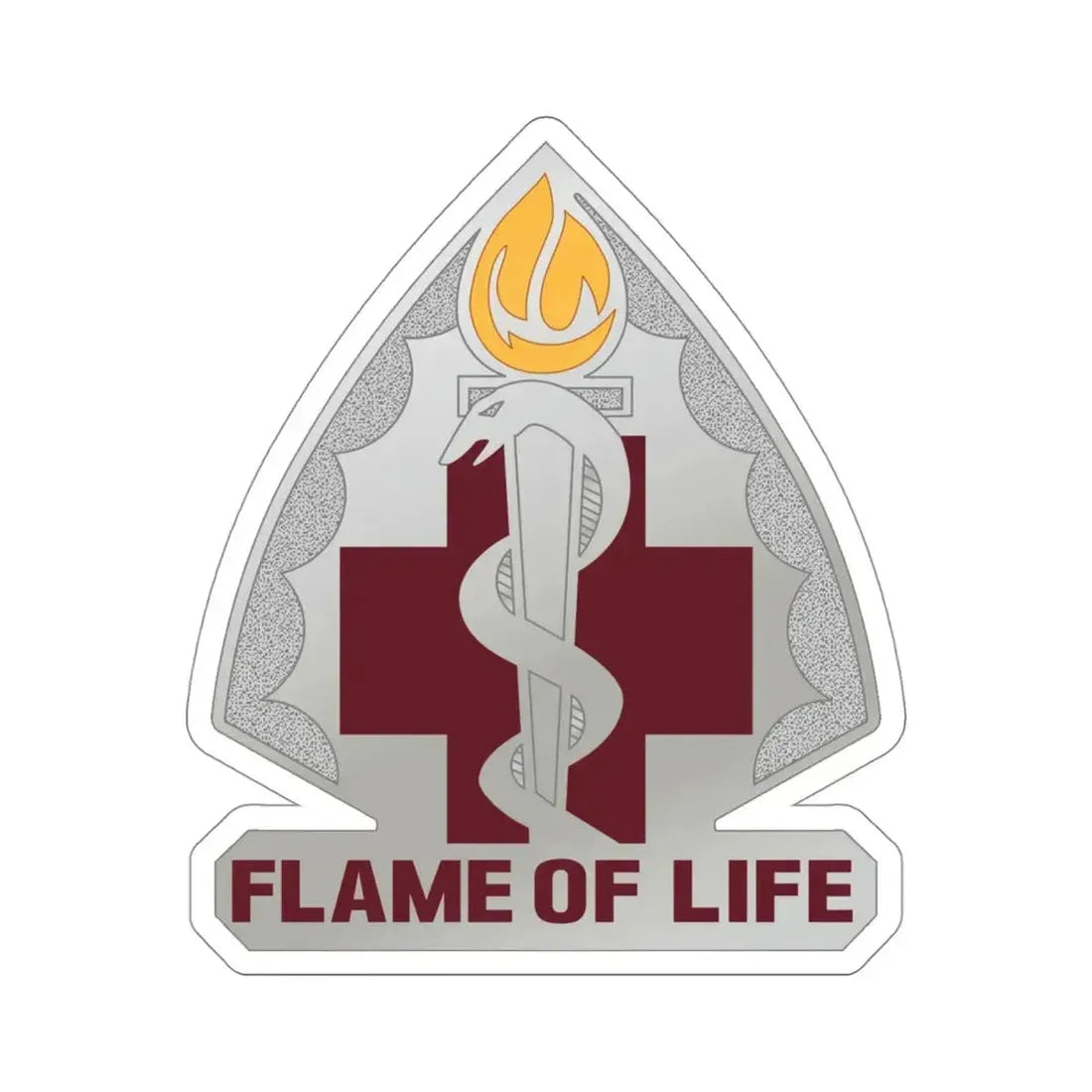 818 Medical Battalion (U.S. Army) STICKER Vinyl Die-Cut Decal 4 Inch - The Sticker Space