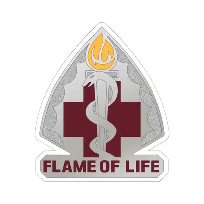 818 Medical Battalion (U.S. Army) STICKER Vinyl Kiss-Cut Decal 6 Inch White - The Sticker Space