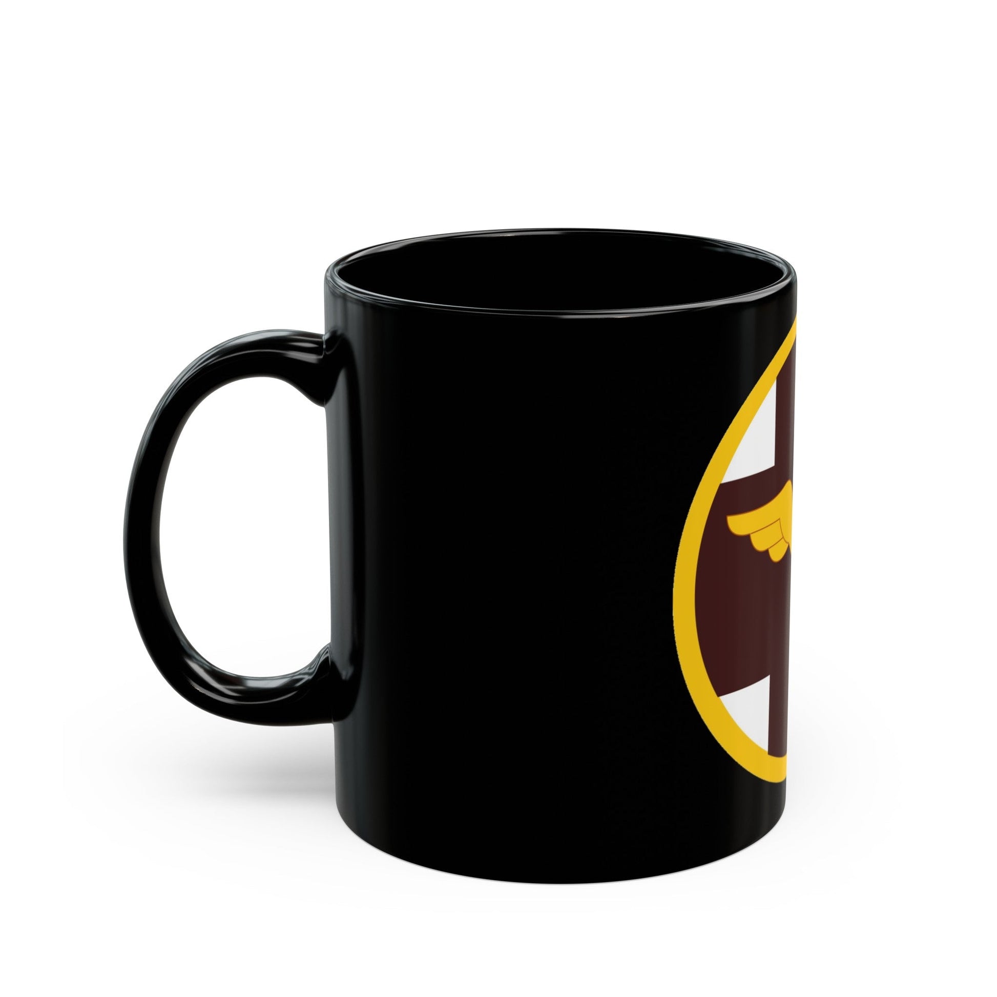 818 Medical Brigade (U.S. Army) Black Coffee Mug-The Sticker Space