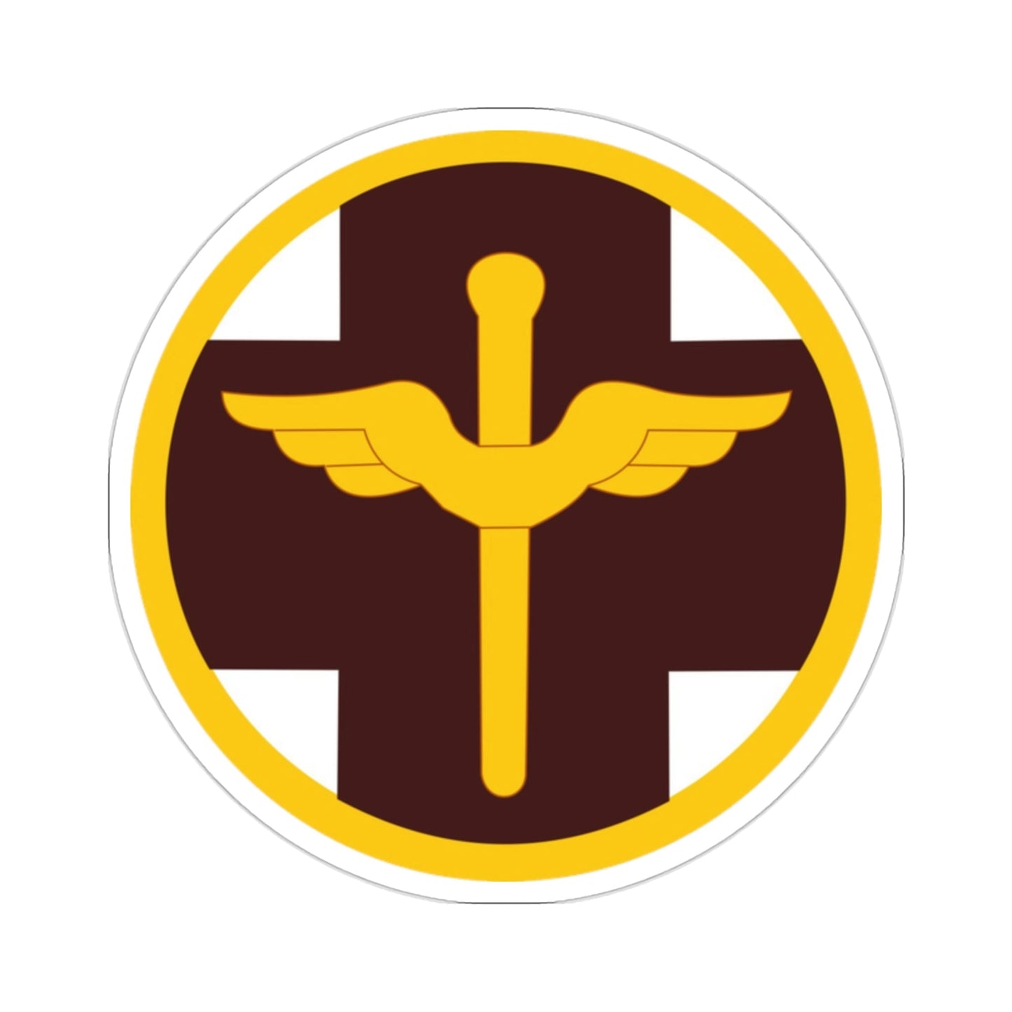 818 Medical Brigade (U.S. Army) STICKER Vinyl Die-Cut Decal-2 Inch-The Sticker Space