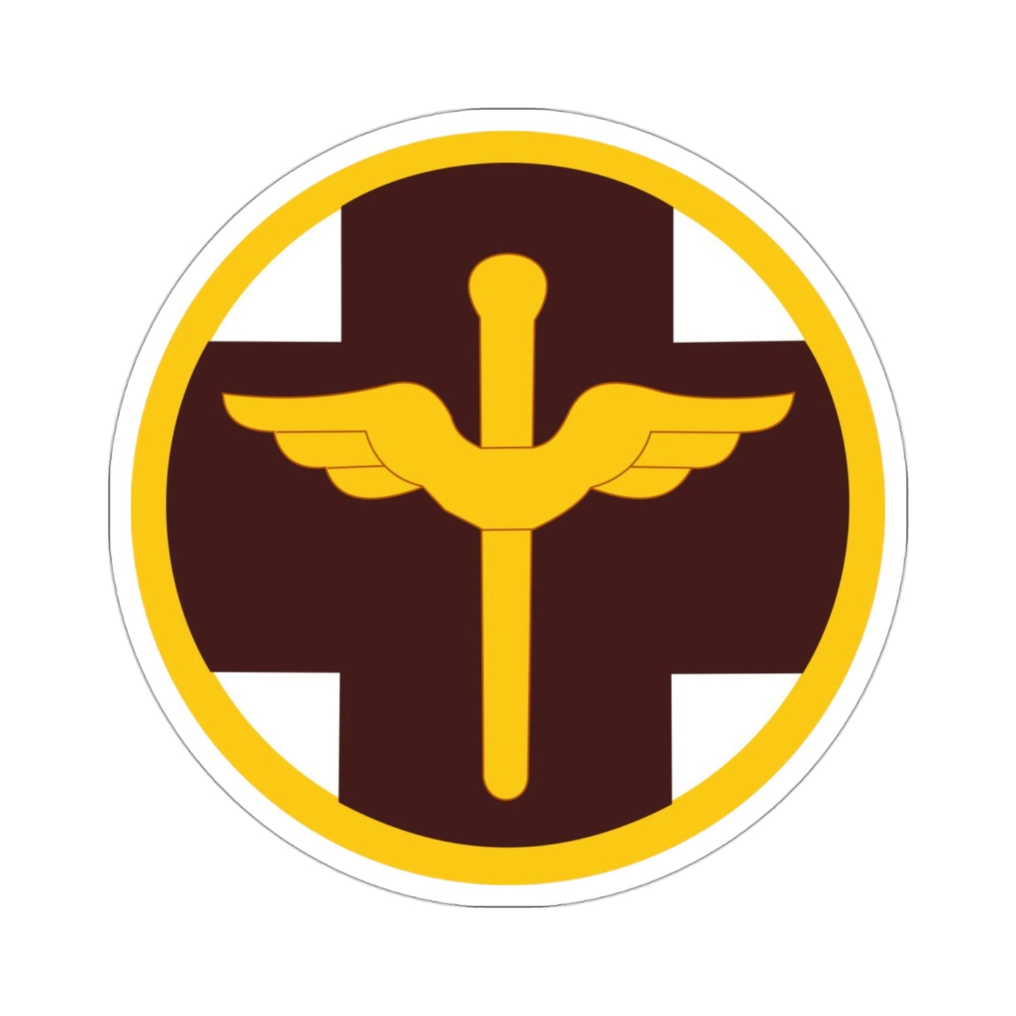 818 Medical Brigade (U.S. Army) STICKER Vinyl Die-Cut Decal-3 Inch-The Sticker Space