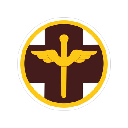 818 Medical Brigade (U.S. Army) Transparent STICKER Die-Cut Vinyl Decal-2 Inch-The Sticker Space