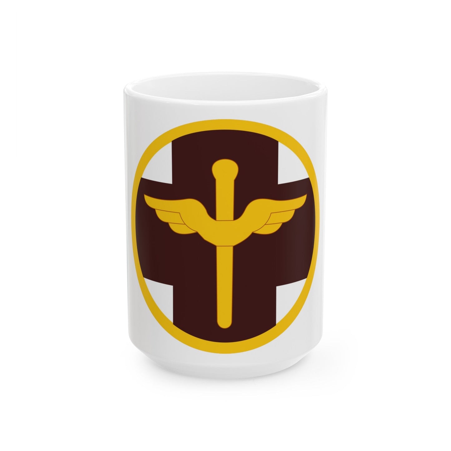 818 Medical Brigade (U.S. Army) White Coffee Mug-15oz-The Sticker Space