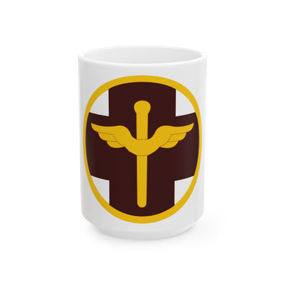 818 Medical Brigade (U.S. Army) White Coffee Mug-15oz-The Sticker Space