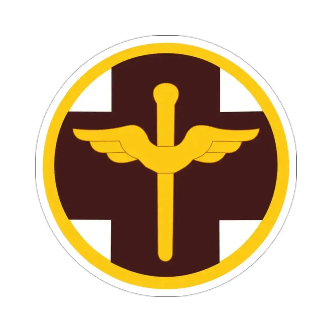 818 Medical Brigade (U.S. Army) STICKER Vinyl Die-Cut Decal 2 Inch - The Sticker Space
