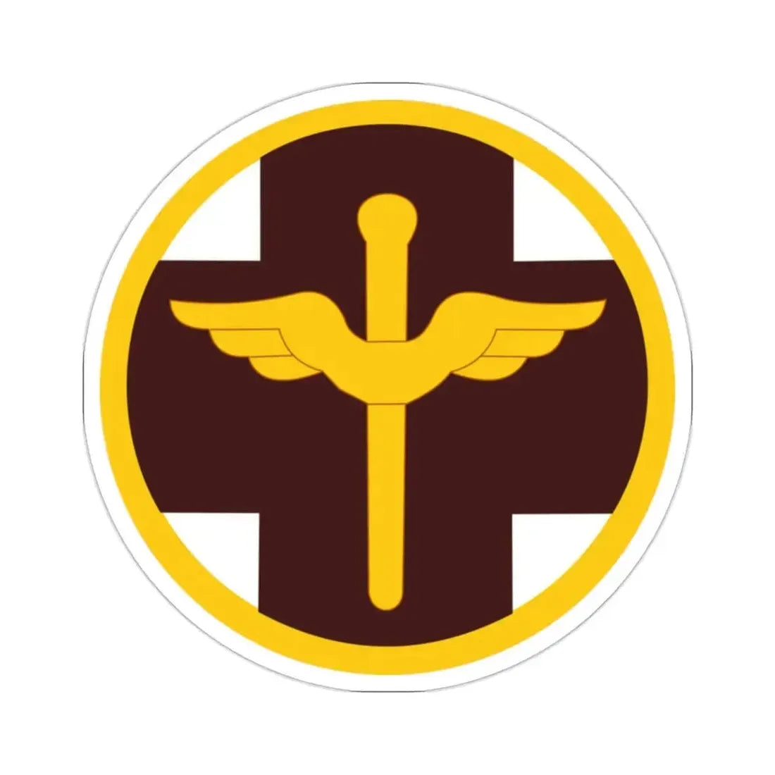 818 Medical Brigade (U.S. Army) STICKER Vinyl Die-Cut Decal 2 Inch - The Sticker Space