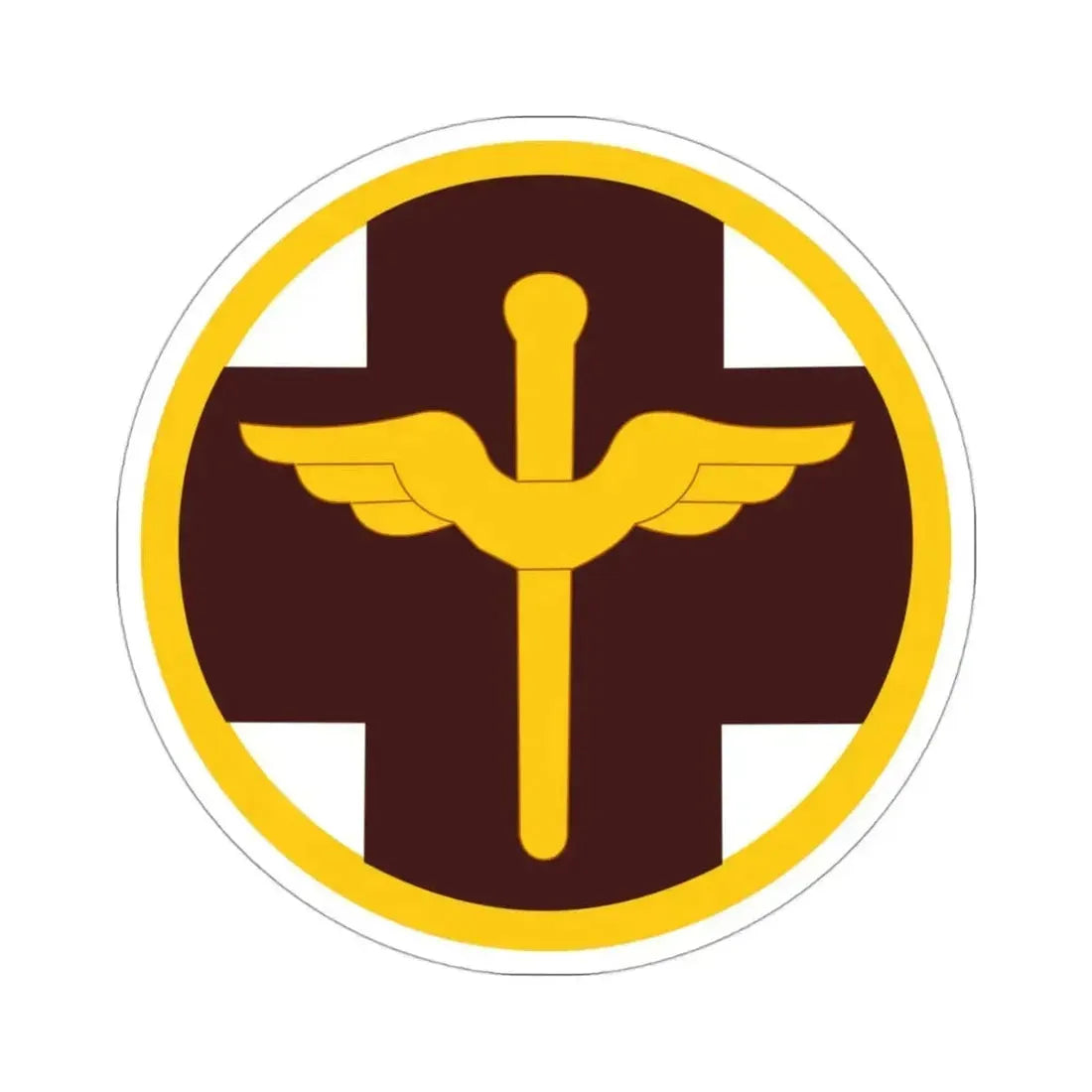 818 Medical Brigade (U.S. Army) STICKER Vinyl Die-Cut Decal 3 Inch - The Sticker Space