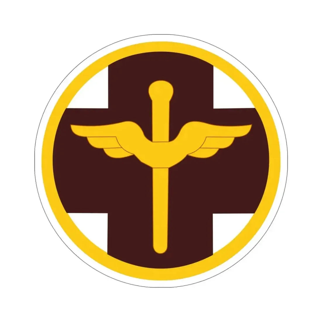 818 Medical Brigade (U.S. Army) STICKER Vinyl Die-Cut Decal 6 Inch - The Sticker Space
