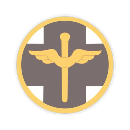 818 Medical Brigade (U.S. Army) STICKER Vinyl Kiss-Cut Decal 2 Inch Transparent - The Sticker Space
