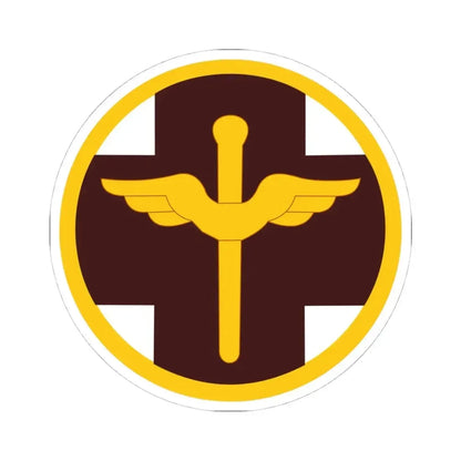 818 Medical Brigade (U.S. Army) STICKER Vinyl Kiss-Cut Decal 4 Inch White - The Sticker Space