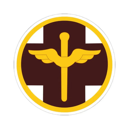 818 Medical Brigade (U.S. Army) STICKER Vinyl Kiss-Cut Decal 6 Inch White - The Sticker Space