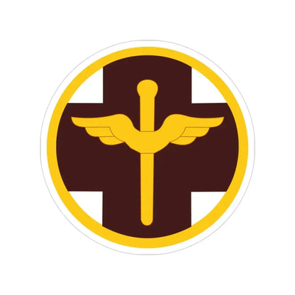 818 Medical Brigade (U.S. Army) Transparent STICKER Die-Cut Vinyl Decal 3 Inch - The Sticker Space