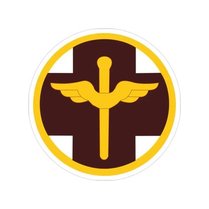 818 Medical Brigade (U.S. Army) Transparent STICKER Die-Cut Vinyl Decal - The Sticker Space