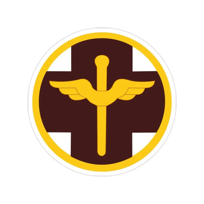 818 Medical Brigade (U.S. Army) Transparent STICKER Die-Cut Vinyl Decal - The Sticker Space
