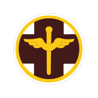 818 Medical Brigade (U.S. Army) Transparent STICKER Die-Cut Vinyl Decal - The Sticker Space