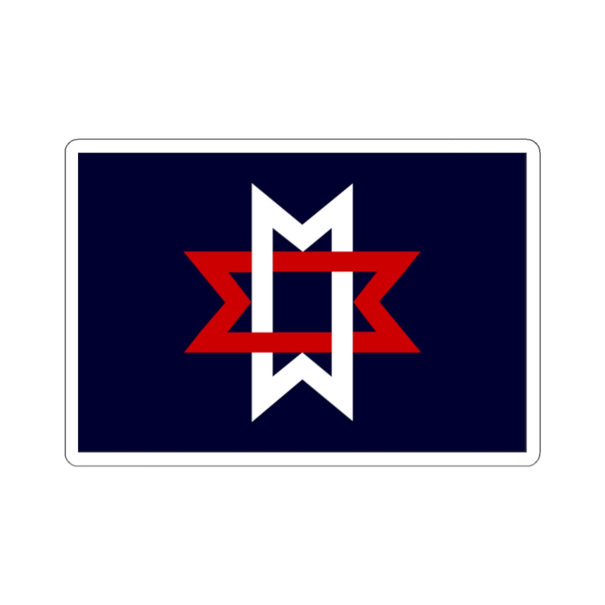 Flag of Maryville, Tennessee - STICKER Vinyl Kiss-Cut Decal