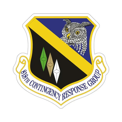 818th Contingency Response Group (U.S. Air Force) STICKER Vinyl Die-Cut Decal 4 Inch - The Sticker Space