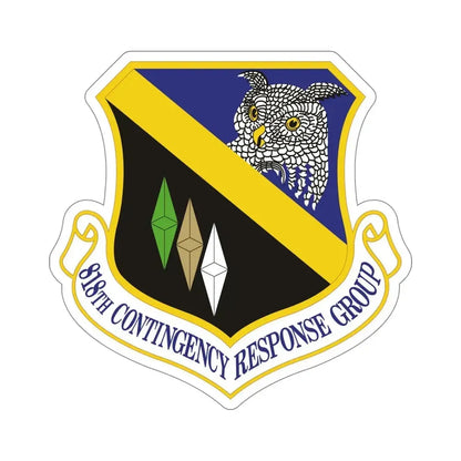 818th Contingency Response Group (U.S. Air Force) STICKER Vinyl Die-Cut Decal 6 Inch - The Sticker Space