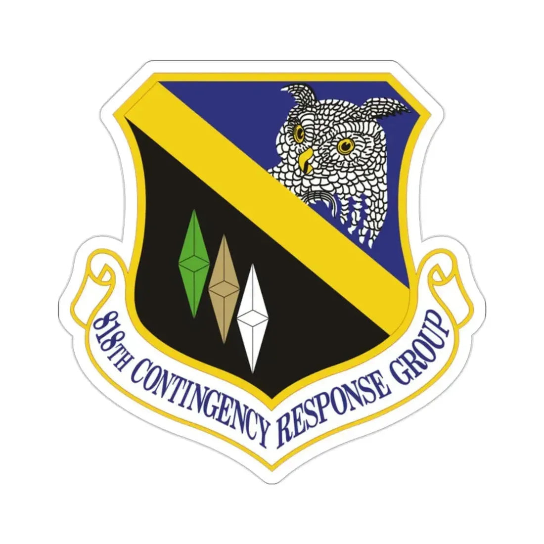 818th Contingency Response Group (U.S. Air Force) STICKER Vinyl Die-Cut Decal - The Sticker Space