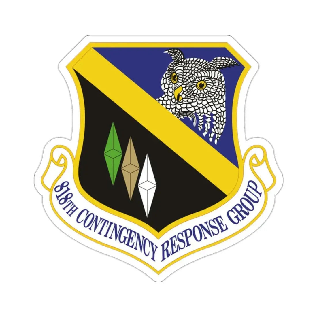 818th Contingency Response Group (U.S. Air Force) STICKER Vinyl Die-Cut Decal - The Sticker Space