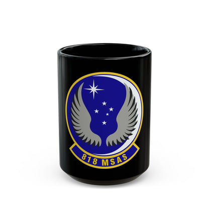 818th Mobility Support Advisory Squadron (U.S. Air Force) Black Coffee Mug-15oz-The Sticker Space