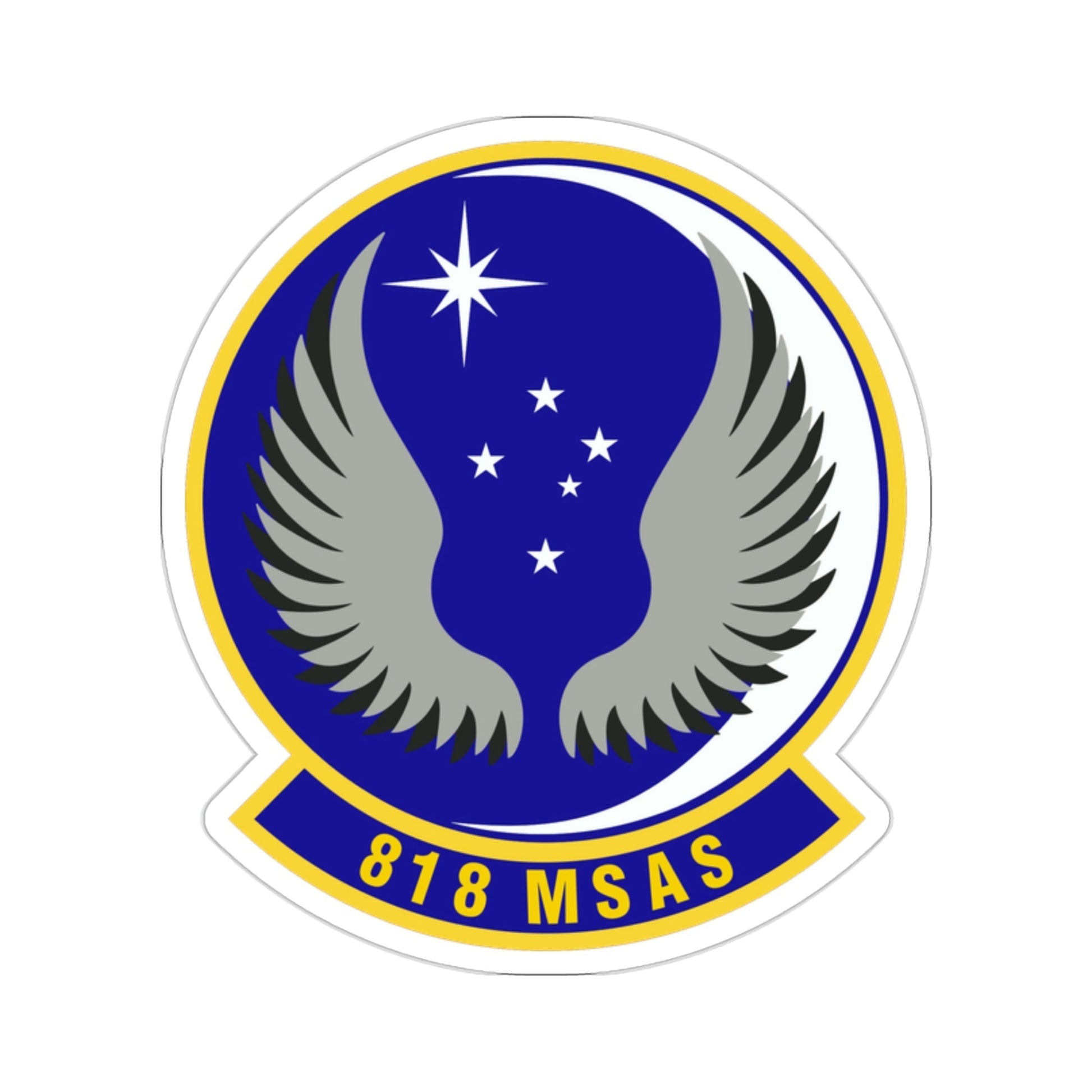 818th Mobility Support Advisory Squadron (U.S. Air Force) STICKER Vinyl Die-Cut Decal-2 Inch-The Sticker Space